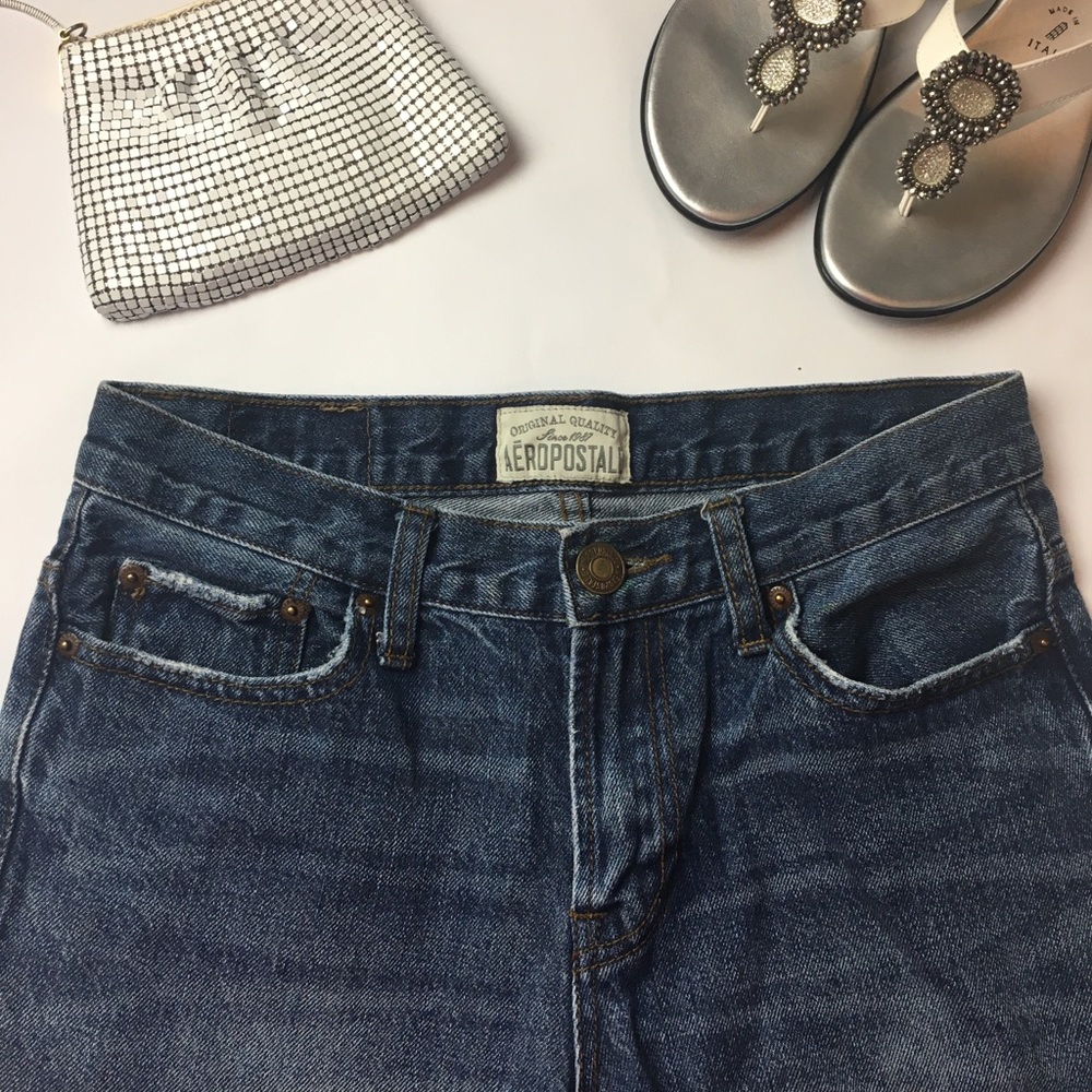 💕Aeropostale Light Wash Denim Jeans Size 28/30 💕